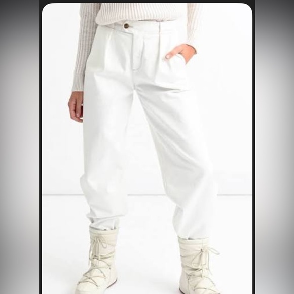 NWT $275 Closed Italy Pants Jeans White Size 23 Mawson Relax Fit - Picture 3 of 15